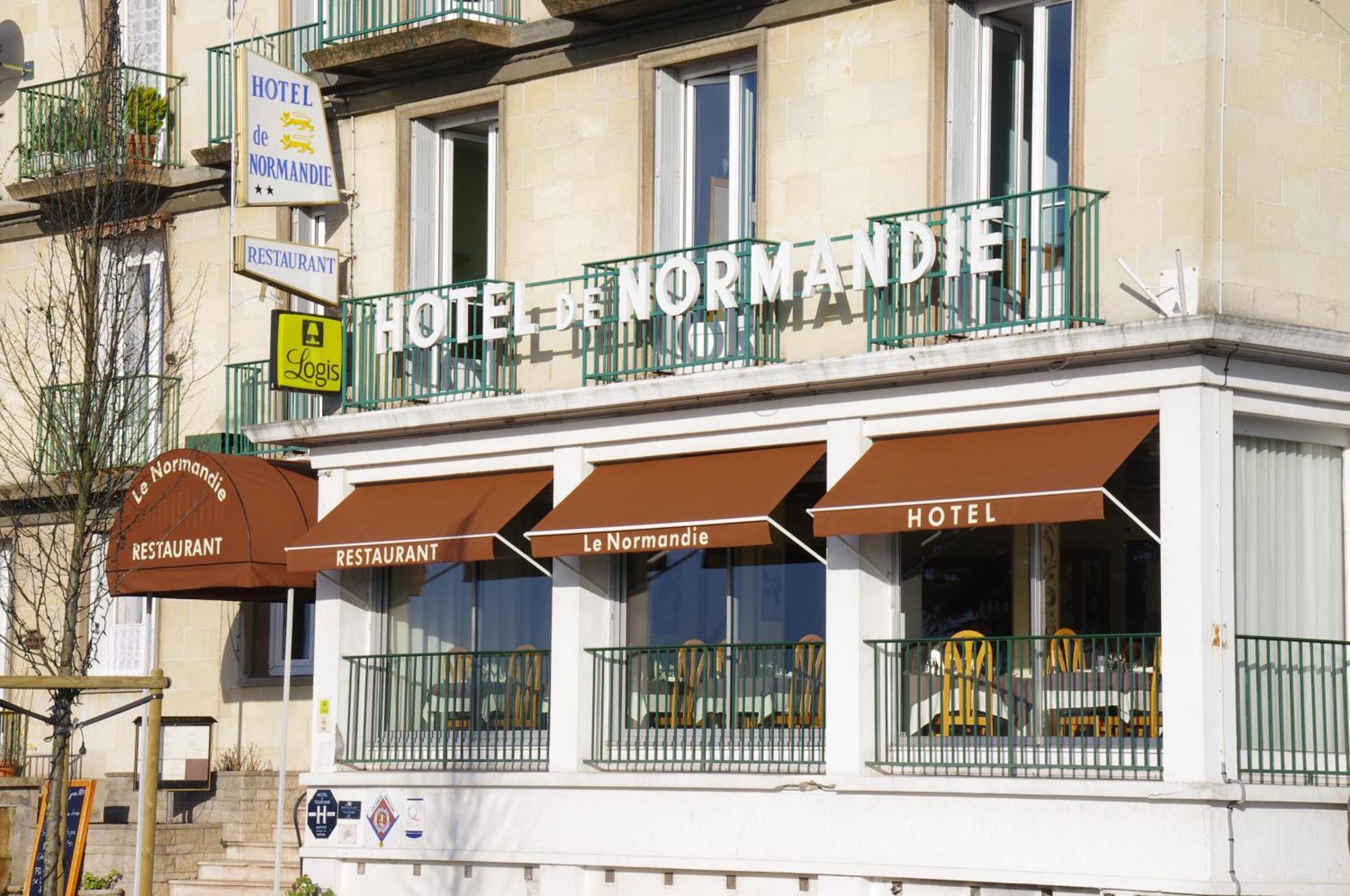Logis Hotel & Restaurant - Le Normandie โกเดอเบค-ออง-โกซ์ ภายนอก รูปภาพ